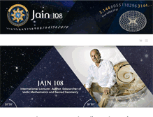 Tablet Screenshot of jain108.com